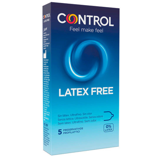 Prezervative, Control - Latex Free, Ultrasubtire din Poliuretan, 5 Unitati