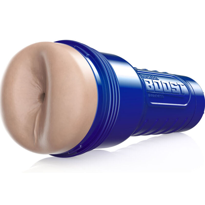 Masturbator Barbati, Fleshlight - Boost Blast, Orificiu Anal Realist, Carcasa Albastru Metalic / Manson Nud