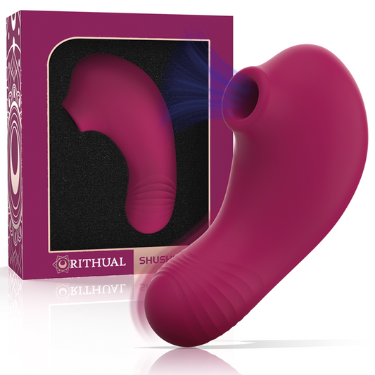 Stimulator Clitoris, RITHUAL - Shushu Pro, 2 Motoare Puternice, Orhidee, 11 cm
