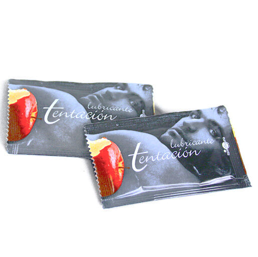 Lubrifiant Monodoza cu Aroma de Fructul Pasiunii, TENTACION - Baza Apoasa, 7 ml