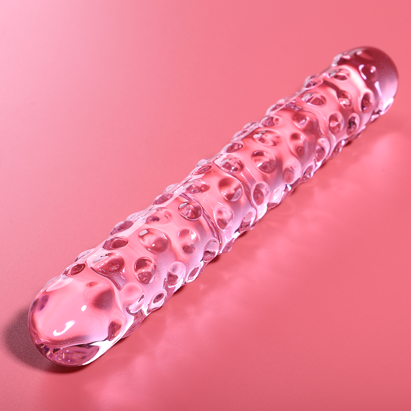 Dildo, Ibiza - Nebula Series Model 15, Sticla Borosilicata, 18.5 CM D - 3 CM Transparent