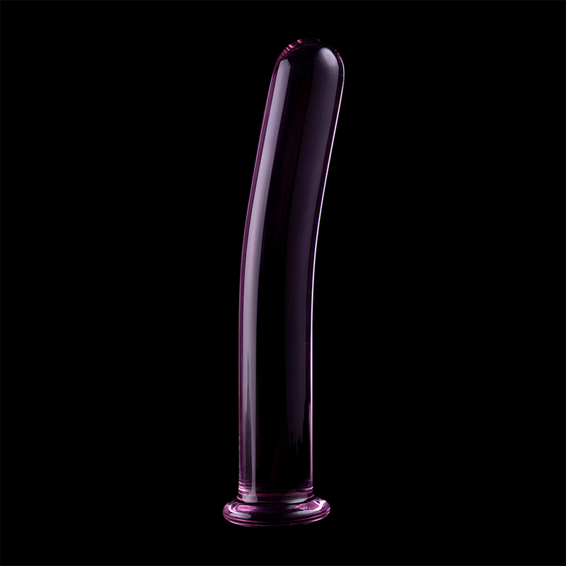 Dildo, Ibiza - Nebula Series - Model 17, Sticla Borosilicata, 18.5 CM D - 3 CM Transparent