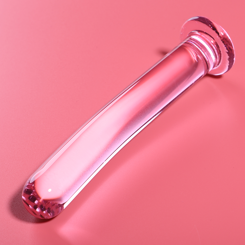 Dildo, Ibiza - Nebula Series - Model 17, Sticla Borosilicata, 18.5 CM D - 3 CM Transparent