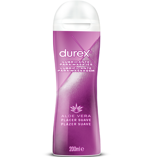 Lubrifiant Intim si Masaj, Durex - Play Massage 2 in 1, Aloe Vera, 200 ML