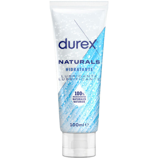 Lubrifiant Hidratant pe Baza de Apa, DUREX - Naturals Moisturizing, cu Acid Hialuronic Natural, 100 ml