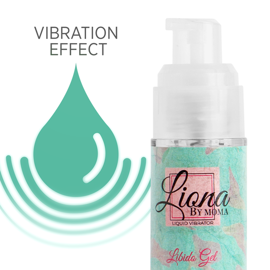 Gel Lichid cu Vibratii pentru Libidou, LIONA BY MOMA - Libido, 15 ml