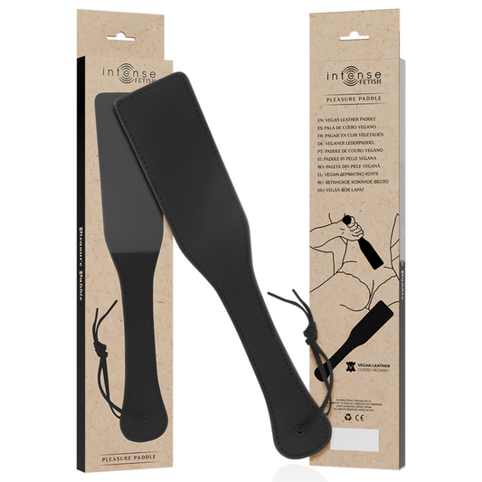 Paleta BDSM din Piele Vegana, INTENSE - Fetish, Design Ergonomic, 32,5 cm