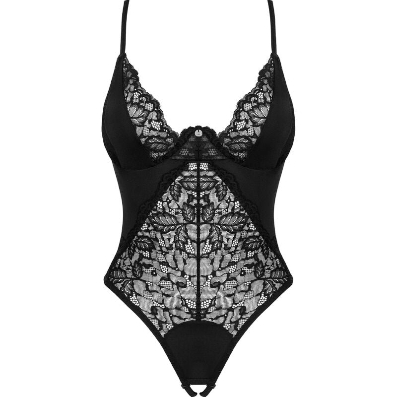 Body, Obsessive - Bellastia, Crotchless, XS/S / Negru