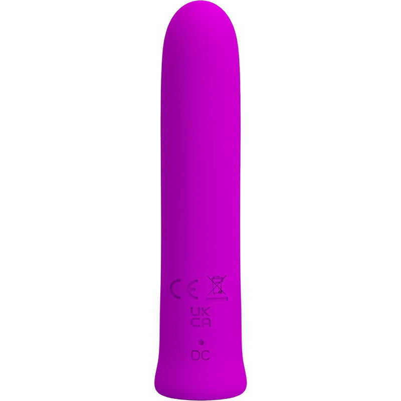 Vibrator Mini, Pretty Love - Curtis, 12 Vibratii, Mov