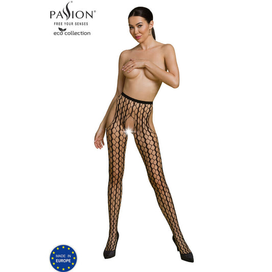 Bodystocking Sexy Eco, PASSION - Eco Collection S007, Marime Universala