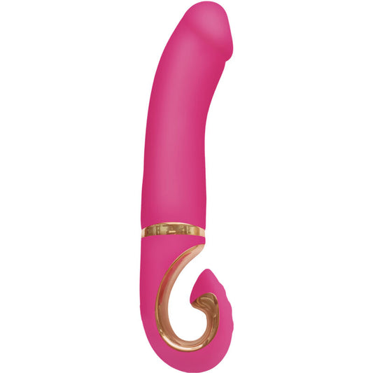 Vibrator Punctul G, G-Vibe - Gjay Mini, Silicon Bioskin, Roz 19 CM