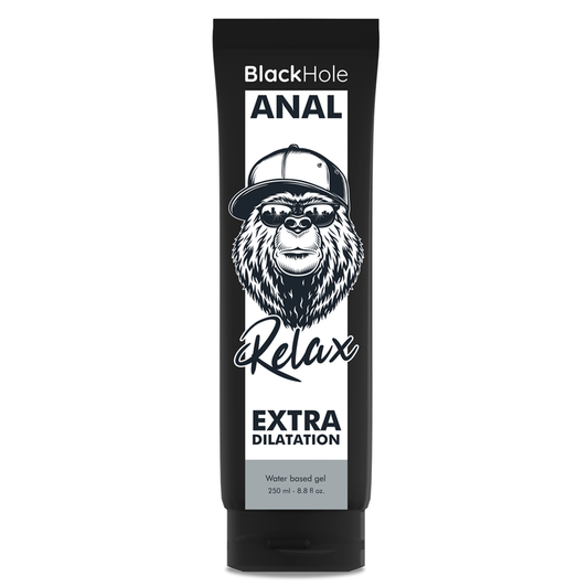 Lubrifiant Anal pe Baza de Apa, BLACK HOLE - Anal Relax, Efect Relaxant, 250 ml