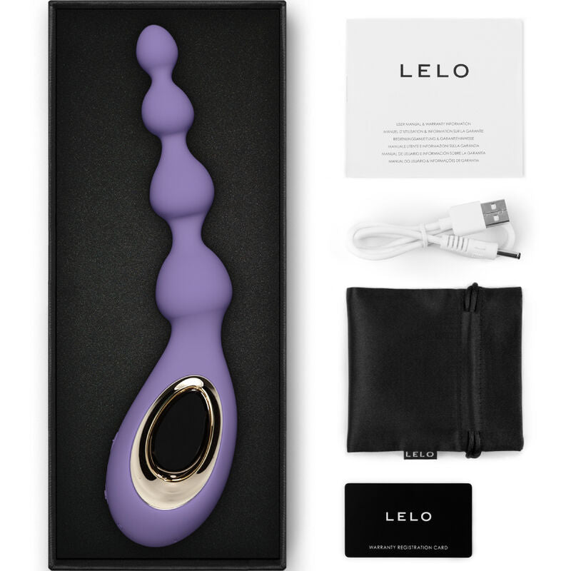 Vibrator Anal, Lelo - Soraya Beads, Tehnologie Bow-Motion, Mov