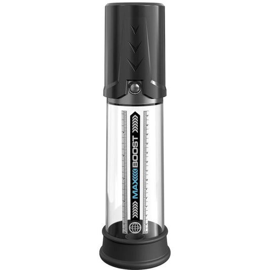Pompa pentru Penis, PUMP WORX - Max Boost, Actiune Piston, Negru, 28,6 cm