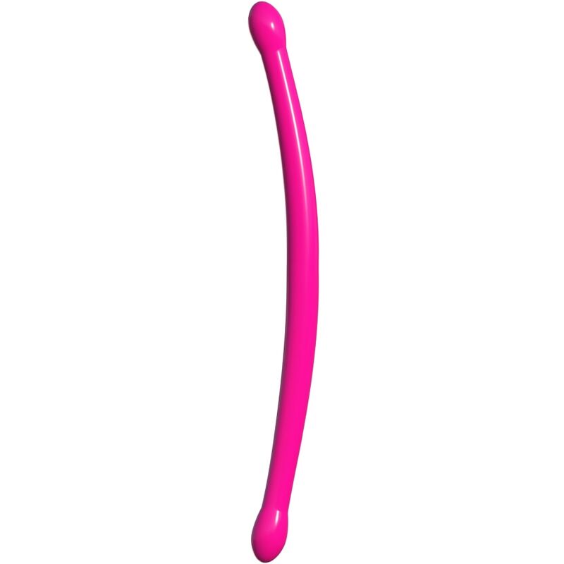 Dildo, Classix - Flexible Double, cu Doua Capete, 43.7 CM Roz