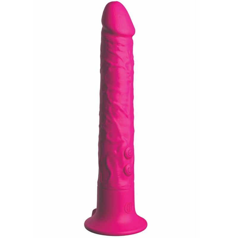 Dildo, Classix - Wall Banger, cu Vibratii si Ventuza, 15 CM Roz