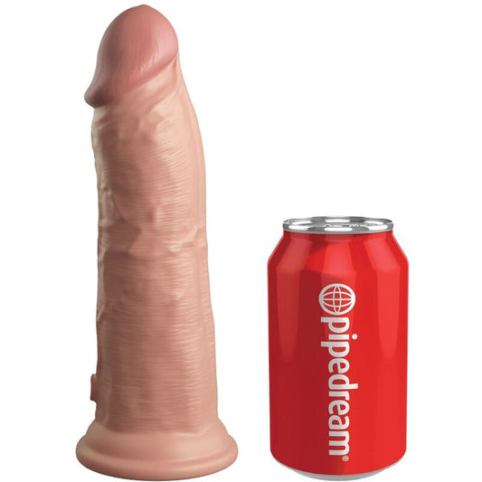 Dildo Realist Silicon Dubla Densitate, KING COCK - Elite, 20,3 cm