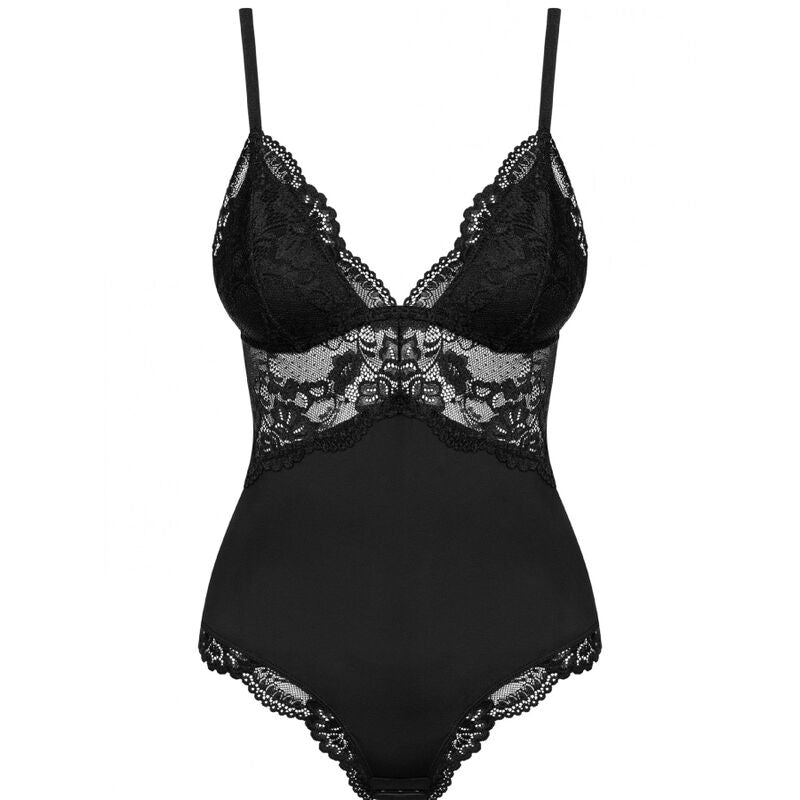 Body, Obsessive - 810-TED-1, Dantela Transparenta, S/M Negru