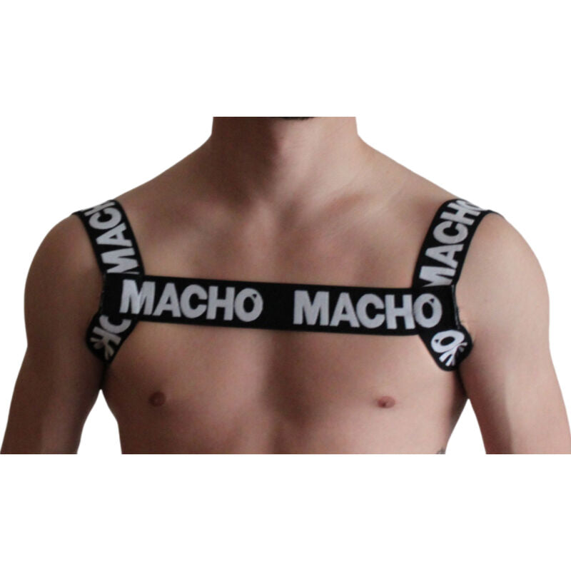 Ham, Macho - Double Black, Elastic Dublu Ajustabil, Marime Unica