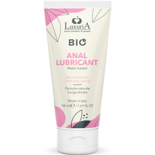 Lubrifiant Anal pe Baza de Apa, INTIMATELINE - Luxuria BIO, 50 ml