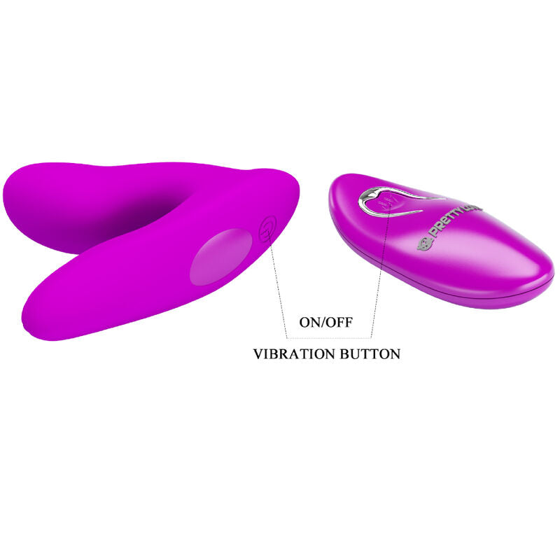Vibrator Clitoris, Pretty Love - Melvin, cu Telecomanda Wireless