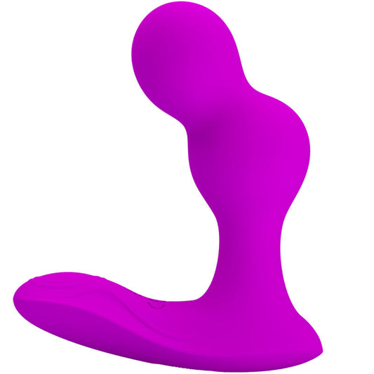 Vibrator Anal cu Telecomanda, PRETTY LOVE - Terrance, 2 Motoare, 12 Moduri