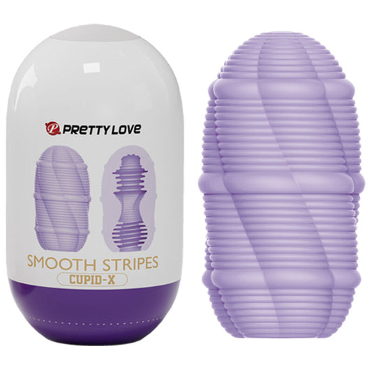 Masturbator Ou, PRETTY LOVE - Cupid Smooth Stripes, TPR Extensibil