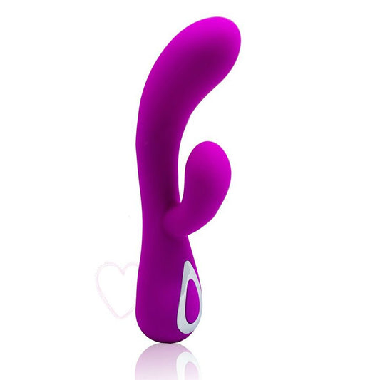 Vibrator Reincarcabil, PRETTY LOVE - Smart Honey, 10 Functii, Lila, 18 cm