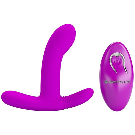 Vibrator Rabbit, PRETTY LOVE - Geri, Masator Clitoris, Telecomanda, Roz