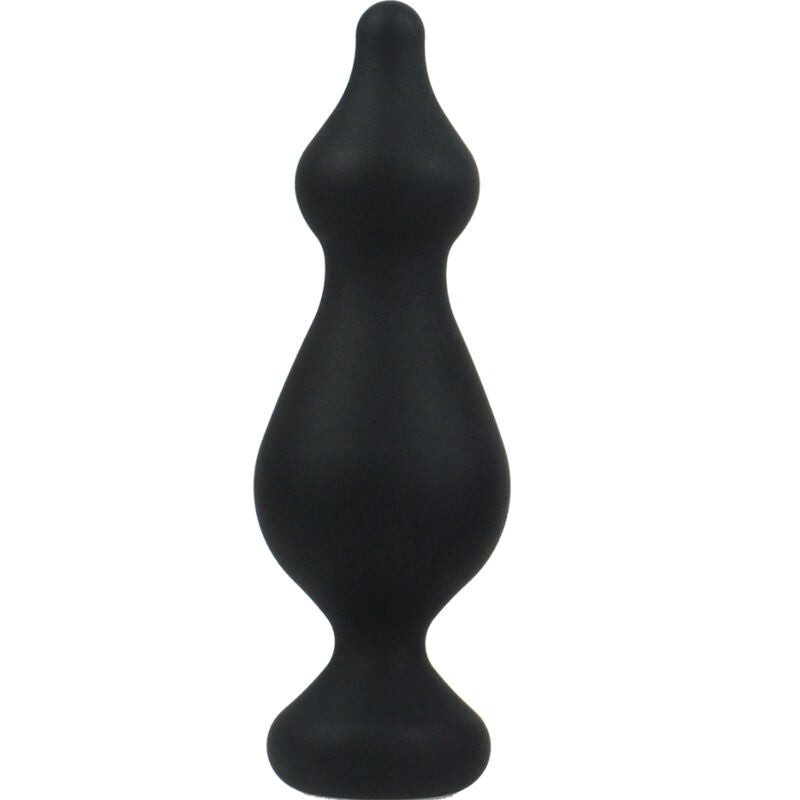 Plug Anal, Adrien Lastic - Amuse, Silicon cu Atingere Catifelata, Negru Marime L