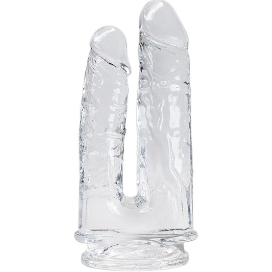 Dildo, Alive, Imperium Double Realistic Transparent 12/14 CM
