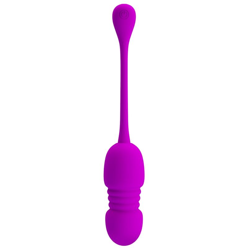 Ou Vibrator Reincarcabil, Pretty Love - Callie, 12 Functii de Vibratie si 12 Moduri de Impingere, Mov