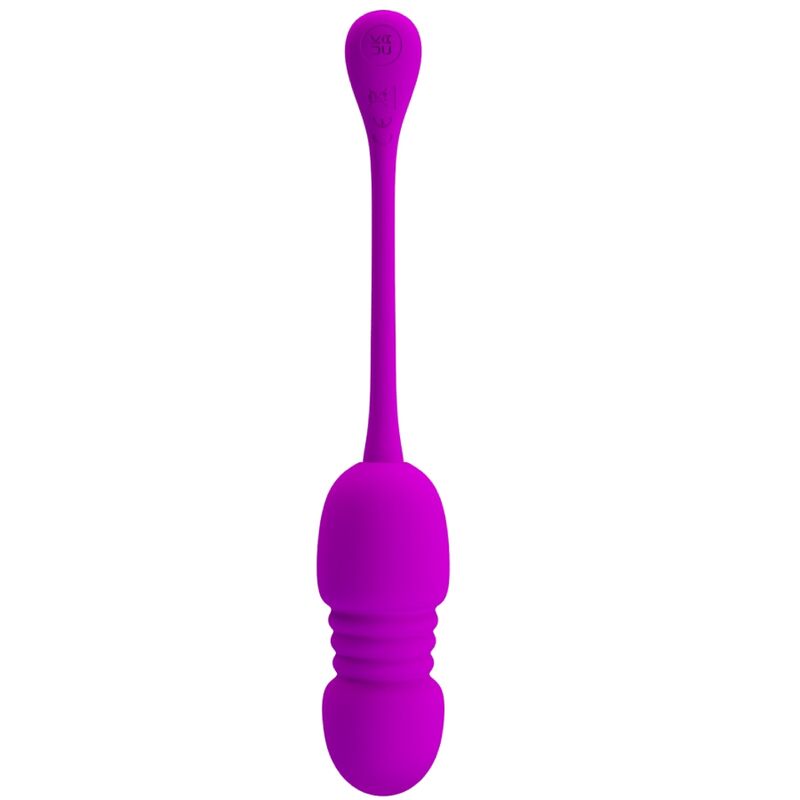 Ou Vibrator Reincarcabil, Pretty Love - Callie, 12 Functii de Vibratie si 12 Moduri de Impingere, Mov