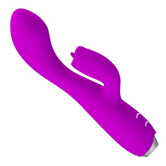 Vibrator Rabbit Reincarcabil, PRETTY LOVE - Gloria, Impermeabil, Mov