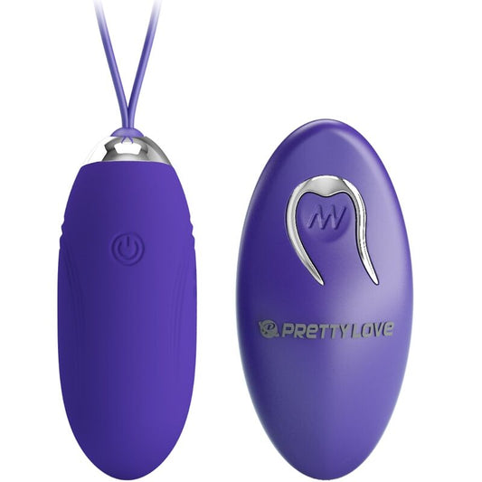 Ou Vibrator cu Telecomanda, PRETTY LOVE - Jenny, 12 Functii, Violet