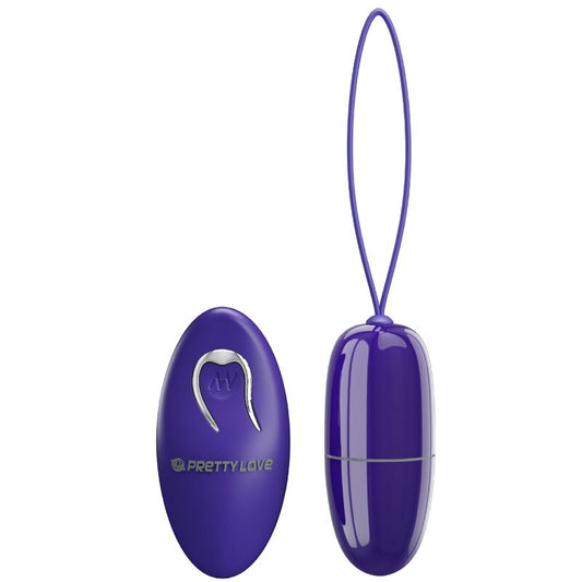 Vibrator Ou cu Telecomanda, PRETTY LOVE - Selkie, 12 Functii, Impermeabil, Violet