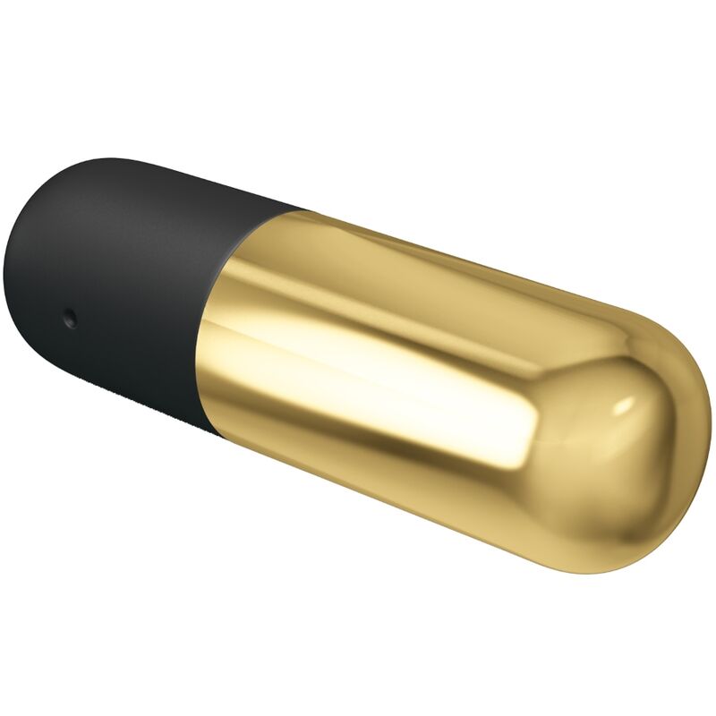 Vibrator Bullet, Pretty Love - Golden, Reincarcabil USB, Auriu