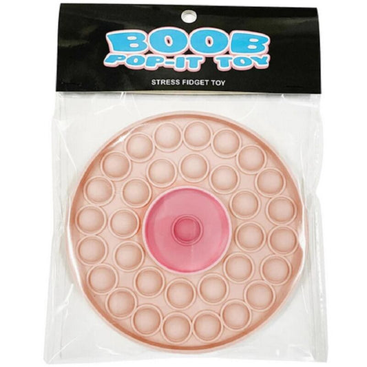 Jucarie Antistres Pop-It, KHEPER GAMES - Boob Pop-It, Silicon, Multicolor