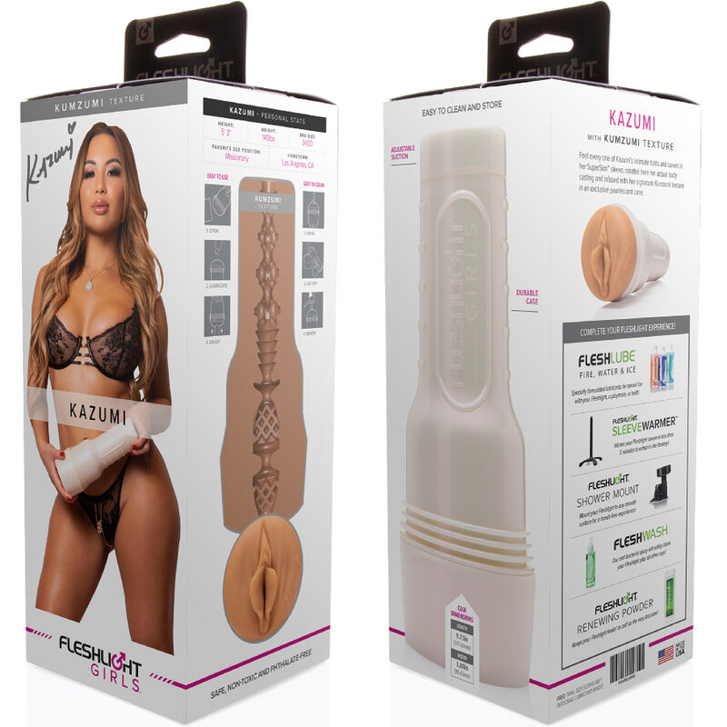 Masturbator, Fleshlight - Kazumi Vagina, Textura Kumzumi, Nud