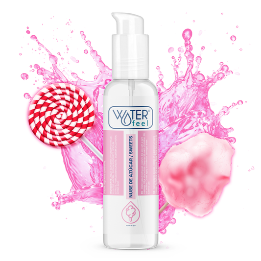 Lubrifiant pe Baza de Apa cu Aroma de Vata de Zahar, WATERFEEL - 175 ml
