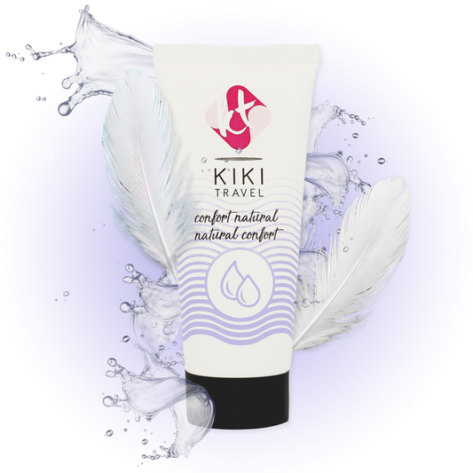 Lubrifiant Natural pe Baza de Apa, KIKÍ TRAVEL - Confort Natural, Vegan, 50 ml
