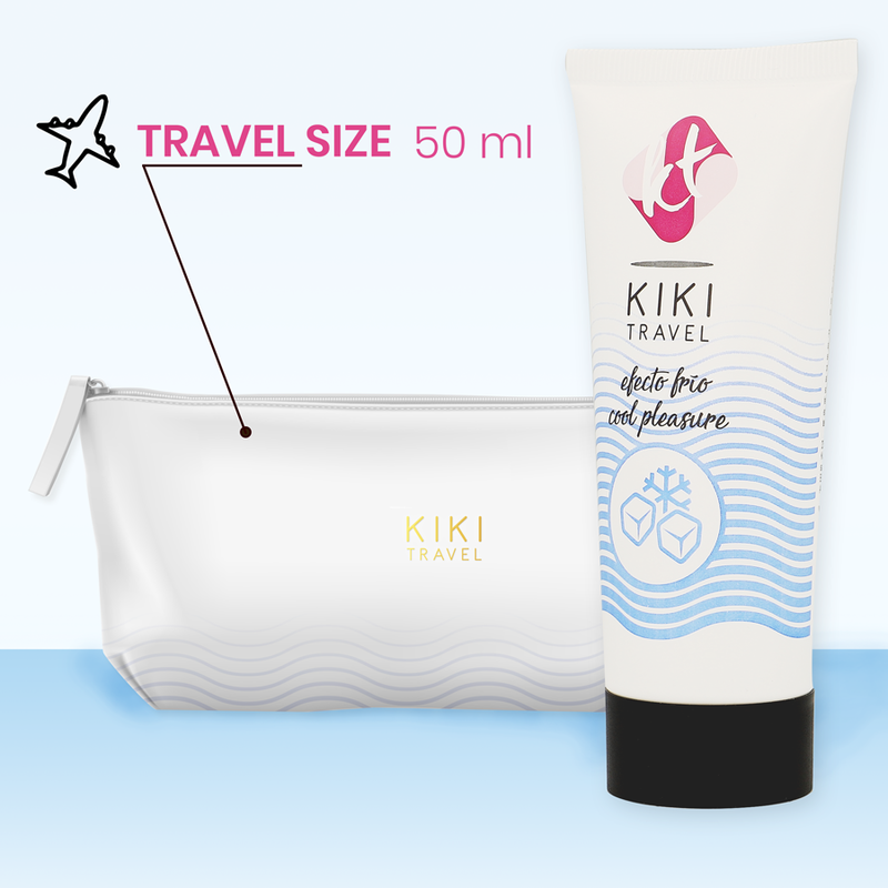 Lubrifiant, Kiki - Travel, Efect de Racire, 50 ML