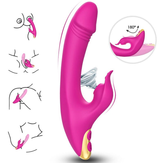 Vibrator, Armony - Amant, Suctiune Clitorisa si Stimulare Punct G, Roz