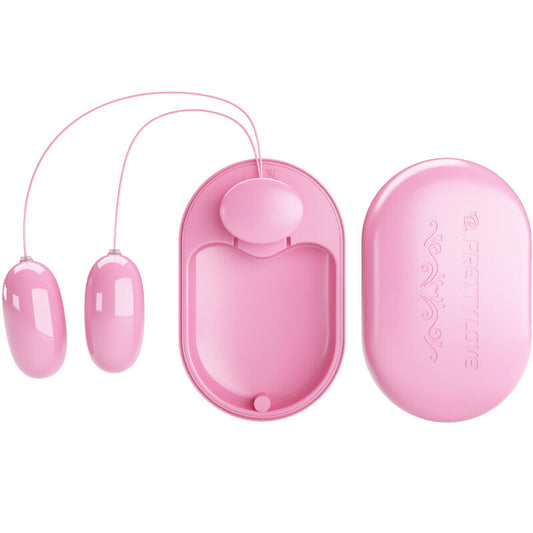 Vibrator Bullet, PRETTY LOVE - Fun Box cu 12 Moduri Vibratii, Roz