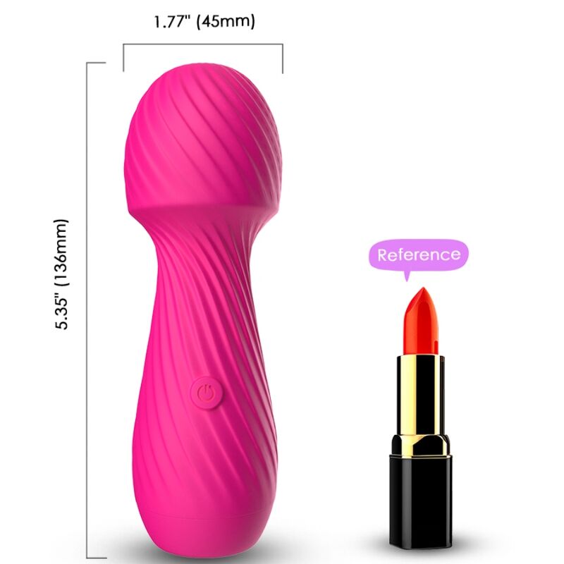Vibrator de Masaj, Armony - Dazzle, 9 Moduri de Vibratie, Small Roz