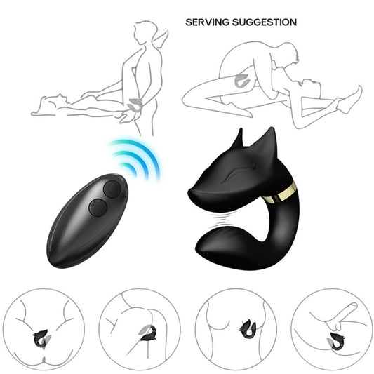 Vibrator Pentru Cupluri, Armony, Control de la Distanță Negru