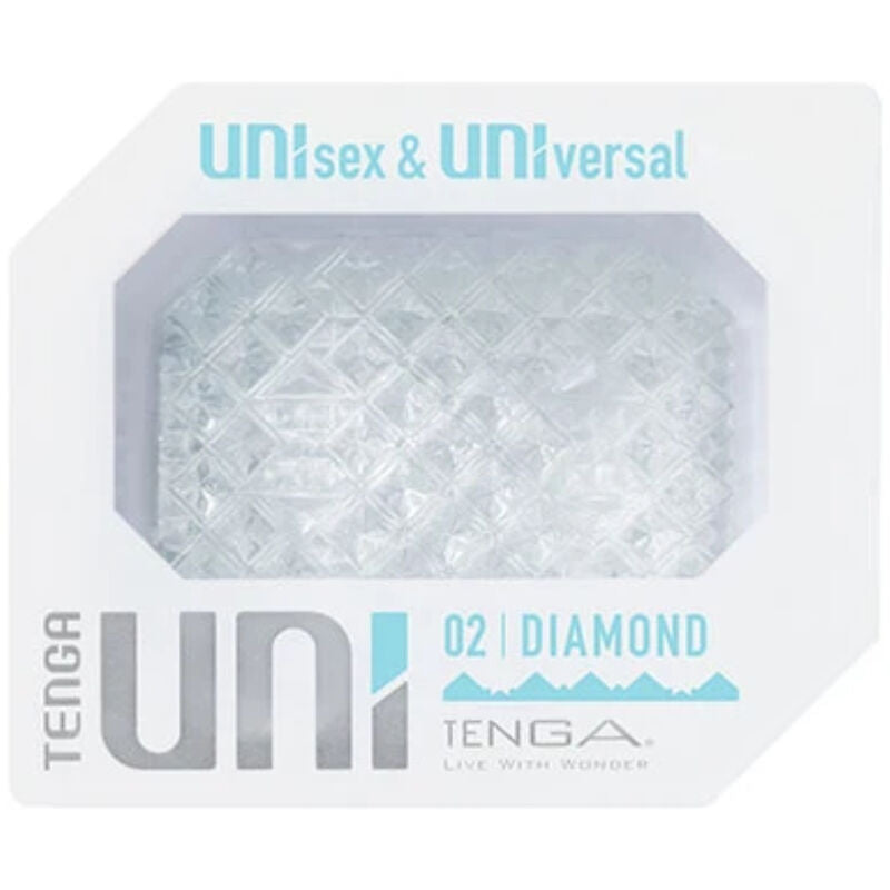 Masturbator, Tenga - Uni Diamond, Material Moale si Elastic, Thimble