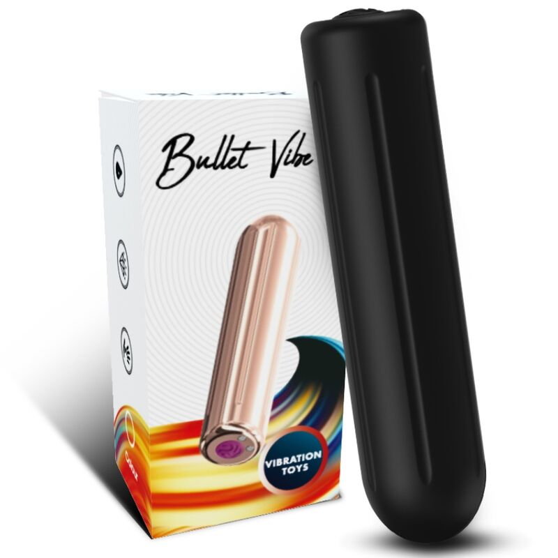 Vibrator Bullet, Armony - Warhead, Reincarcabil USB, Negru 2 CM x 8.8 CM