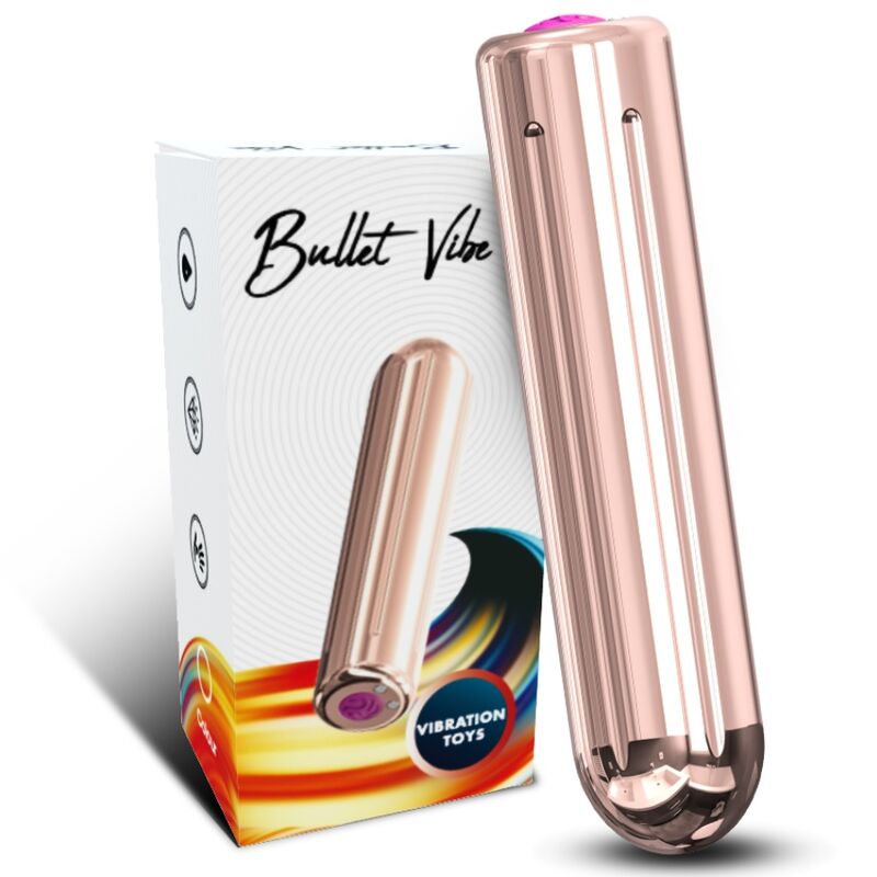 Vibrator Bullet, Armony - Warhead Remote Control, 9 Moduri de Vibratie, 2 CM x 8.8 CM Auriu