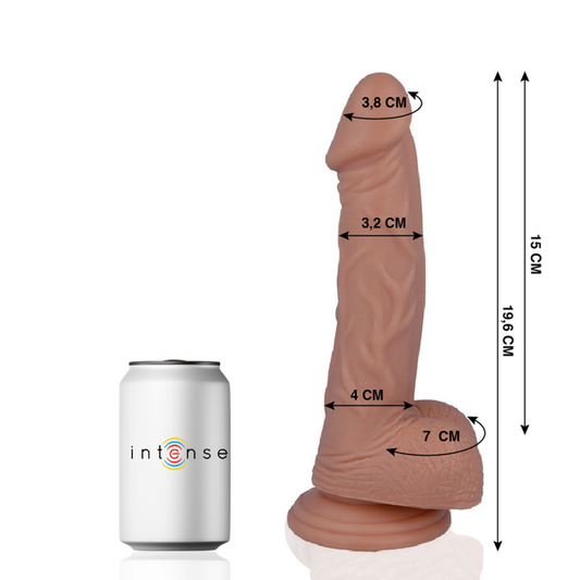 Dildo Realist, MR INTENSE - Nr. 16, Ventuza, 19,6 cm x 3,2 cm